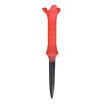 Unbreakable Golf Tees High Strength Surface Stable Deformed Reusable Smooth Not Easily Plastic Golf Tees