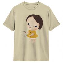 Nara Unique  TShirt Unisex Women Yoshitomos Vintage Cotton Tee Shirt Crewneck Short Sleeve T Shirt Summer Tops S