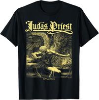 Judas Priest Sad Wings Album Square Unisex T-Shirt XXXXL beige