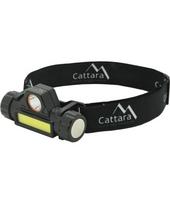 Prožektorius ant galvos Cattara, 120 lm, įkraunamas