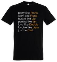Act Like Gallagher T-Shirt Ian Lip Ian Frank Fiona Carl Gallagher Shameless Fun S