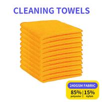 Dishwashing Cloth Kitchen Rag Custom Scouring Pad Household Products Multifunctional Cleaning Towel 30*30CM 10 Piece Microfiber 30*30
