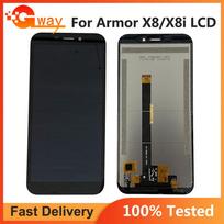 LCD Screen and Digitizer Full Assembly For Ulefone Armor X8 X8i gray