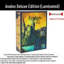 Brangdy Avalon Board Game - Coup Deluxe Edition with Expansion