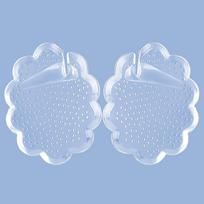 Lace Toe Post Flip-Flops with Anti-Slip Shock-Absorbing Forefoot Pads and Size Adjustment