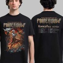 Powerwolf Wake Up The Wicked Tour 2026 Power Metal Concert T-shirt S-5XL 2XL