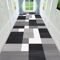 Laiptų kilimas Ilgas koridorius Kilimėlis Įėjimas / Prieškambario durų kilimėlis Viešbutis Praėjimo kilimai Grindų kilimėlis Neslystantis kilimėlis 60*160cm gray