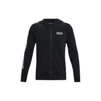 Under Armour Rival Printed Zip-Up Hoodie Men Hoodies Black 1370344-001 L