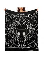Hollow Knight Prekės Hollow Knight Mesti pledai Pledai lovai Dekoratyviniai lovos uždangalai Pledai 75X95CM pilka spalva