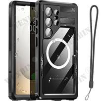 Case For Samsung Galaxy S25 Ultra S24 S23 Plus IP68 Waterproof 360 Magsafe Cover Capa Fundas Galaxy S23