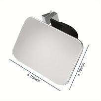 Car Rear View Mirror Wheel Blind Spot Small Round Mirror 360 Degree Adjustable Additional Car Mirrors Auxiliary Auto Mirror army green