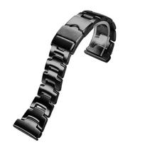 lengvas titano lydinio laikrodžio dirželis Casio PRG600/650 PRW-6600Y dirželiui PRW-60/50/70 Modifikuotas aukštos kokybės nerūdijančio plieno wa 23mm juoda