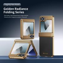 case for Samsung Z Flip 7 6 5 4 3 Diamond pattern Hinge protection Full coverage tough case Shock Proof Anti-Fingerprint plain Galaxy Z Flip7 juoda