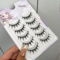 False Eyelashes One Piece Simulation Fairy Comic Demon Whole Natural European and American Barbie white