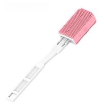 Electric Bath Brush, Negative Ion Sonic Wave Massager, Electric Facial Cleanser, Bath Rubbing Instrument, Cleaner rožinė