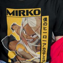 Unisex Rabbit Hero Mirko t-shirt Rumi Usagiyama Miruko BNHA MHA My Hero Academia S yellow
