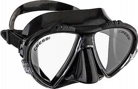 Nardymo kaukė CRESSI MATRIX, hipoalerginis silikonas, juoda, DS302050