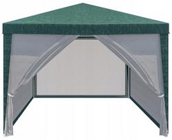 Sodo pavėsinė su 4 sienelėmis, tinkleliu nuo vabzdžių, 3x3 m