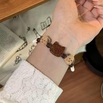 Cute Puppy And Cat Bracelet, A High-value Jewelry Gift One Size kava