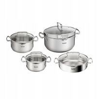 Puodų rinkinys Tefal Duetto+ nerūdijančio plieno, 8 dalių, G719S855