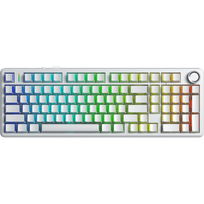 Klaviatūra Aula F99 PRO (Balta) - Silent Cotton Candy Switches