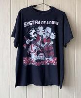 Rare Vintage 1998 System of a Down Soad Unisex Black T-shirt Size S-5XL Unisex T-Shirt S gray