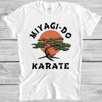 MiyagiDo Karate Kid T Shirt Cobra Kai Parody Martial Arts Bonsai Sun Tee M356 Unisex T-Shirt S