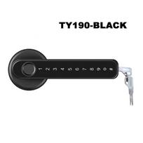 USB Bluetooth Fingerprint Electronic Door Lock Smart Password Handle Lock APP Unlock Keyless Entry Support for iOS/Android New juoda