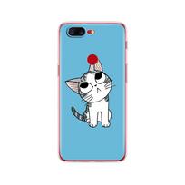 TPU minkštas dėklas, skirtas Oneplus 5T 5 3 spalvotas piešinys itin plonas silicio telefono dėklų dangtelis, skirtas One Plus 5T 5 3 apsauginis maišelis for Oneplus 5T blue