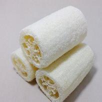 Natūralus lufas moliūgas Sponge Bath Rub Indai valymo šveičiamasis šveitiklis white