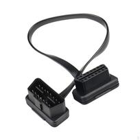 16 kontaktų vyriškas į moterišką OBD2 jungties kabelis automobilių diagnostikos reikmėms 100CM 39.37inch gray