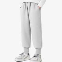 Boys Girls Loose Sports Cuff Sweatpants Elastic Waisted Pants 110