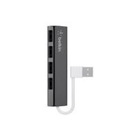 Ultra-Plonas Concentrator - BELKIN - F4U042BT - 4 USB 2.0 prievadai - Plug and Play - Juodas