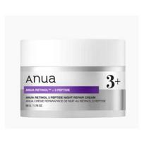 ANUA Retinol 3 Peptide Night Repair Cream 50g white