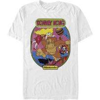 Nintendo Men's Donkey Kong Mario Retro Art S