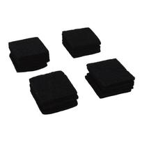 20pcs Odor Filter Refills Fit for EKO Trash Can with Built in Compartment Activated Charcoal Deodorizer Strong Charcoal Odor Absorber