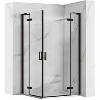 Dušo Kabina Rea Hugo Double 100X100 Black 100X100X200,5CM