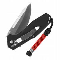 M-tac Paracord Temblak "wola" 13,5cm - Juoda/raudona