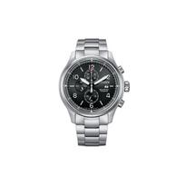 CITIZEN 100 meters waterproof, solar Quartz, super titanium strap, 44mm men's watch, black dial CA0810-88E juoda