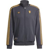 adidas Manchester United Terrace Icons Track Jacket Asia Sizing 'Utility Black' Men's JN2816 XS