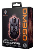 DM360 Itin lengva 47 g žaidimų pelė DELTACO GAMING GAM-187 / 4222405