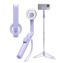 Asmenukių lazda ("Selfie sticks") Selfie lazda - SPIGEN - S571W - Suderinama su MagSafe - Trikojis - Bluetooth - Levanda