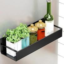Magnetinis laikymo stovas Namų virtuvės šaldytuvo skalbimo mašinos šoninis pakabinamas laikymo stovas Daugiafunkcis laikymas 27*8.5cm beige