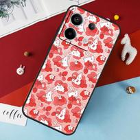 Cute Strawberry Case for Xiaomi Redmi Note 13 12 10 8 9 11 Pro 12S 10S 11S Redmi 13C 10A 10C 9C 12C Cover Redmi Note 8 Pro red