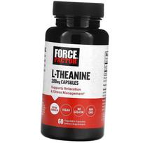 Theanine, L-Theanine Extra Strength 200, Force Factor 60vegcaps (27641003) 60vcaps
