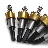 5Pcs Hole Saw Drill Bit Set Woodworking Opener Tool for Metal Iron Plate Reaming with Box Tit