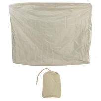 Ping Pong Table Dust Cover 190 Silver Coating Waterproof Table Tennis Cover for Outdoor Courtyard 155x75x150cm / 61.0x29.5x59.1in smėlis