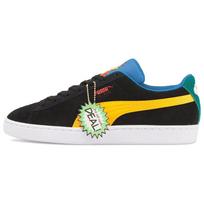Garfield x Puma Suede Alkanasis Garfield Unisex Kedai Juodi Tamsiai-Čederio Celandine 384182-01 36 black