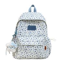 Campus Backpack Women's Backpack Lightweight Student Commuter Schoolbag mėlyna