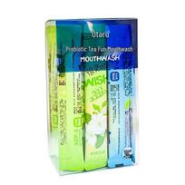 Portable Fresh Breath Mouthwash Strips - Long-lasting Scent, Individually Packaged beige
